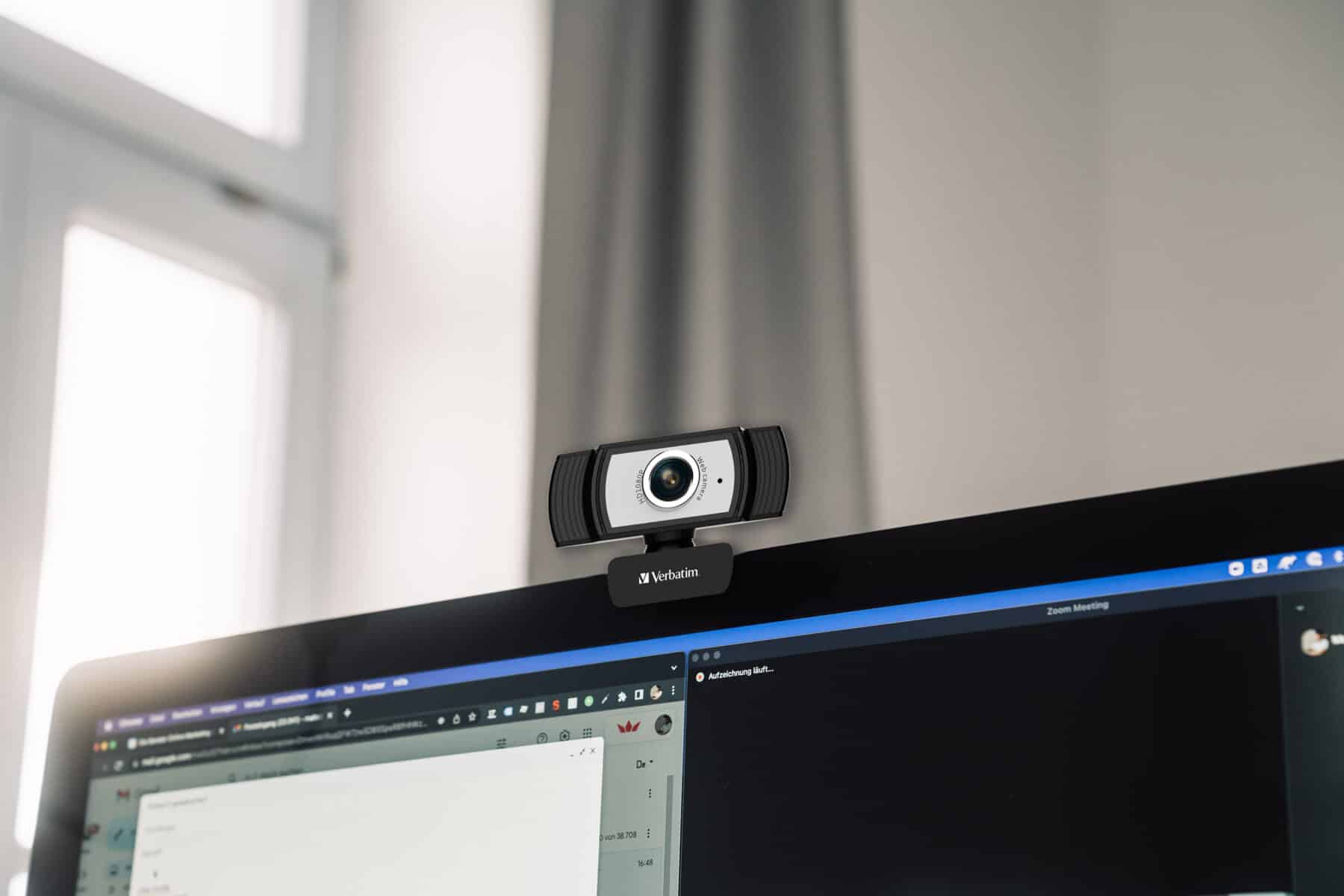 Video Camera For Computer 1080p Full HD Webcam | Verbatim