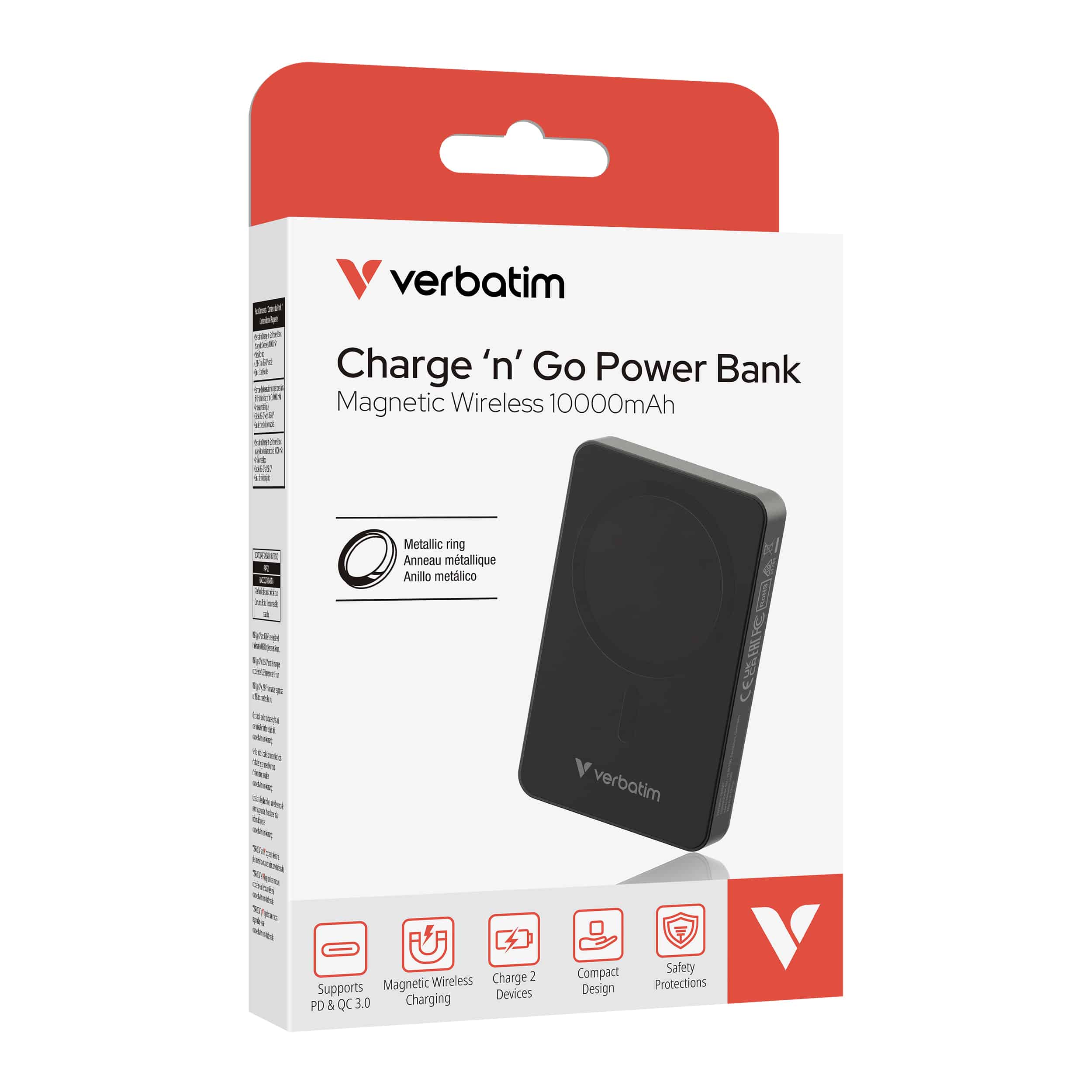 Charge'n'Go Essentials 10000mAh Power Bank - Image 3