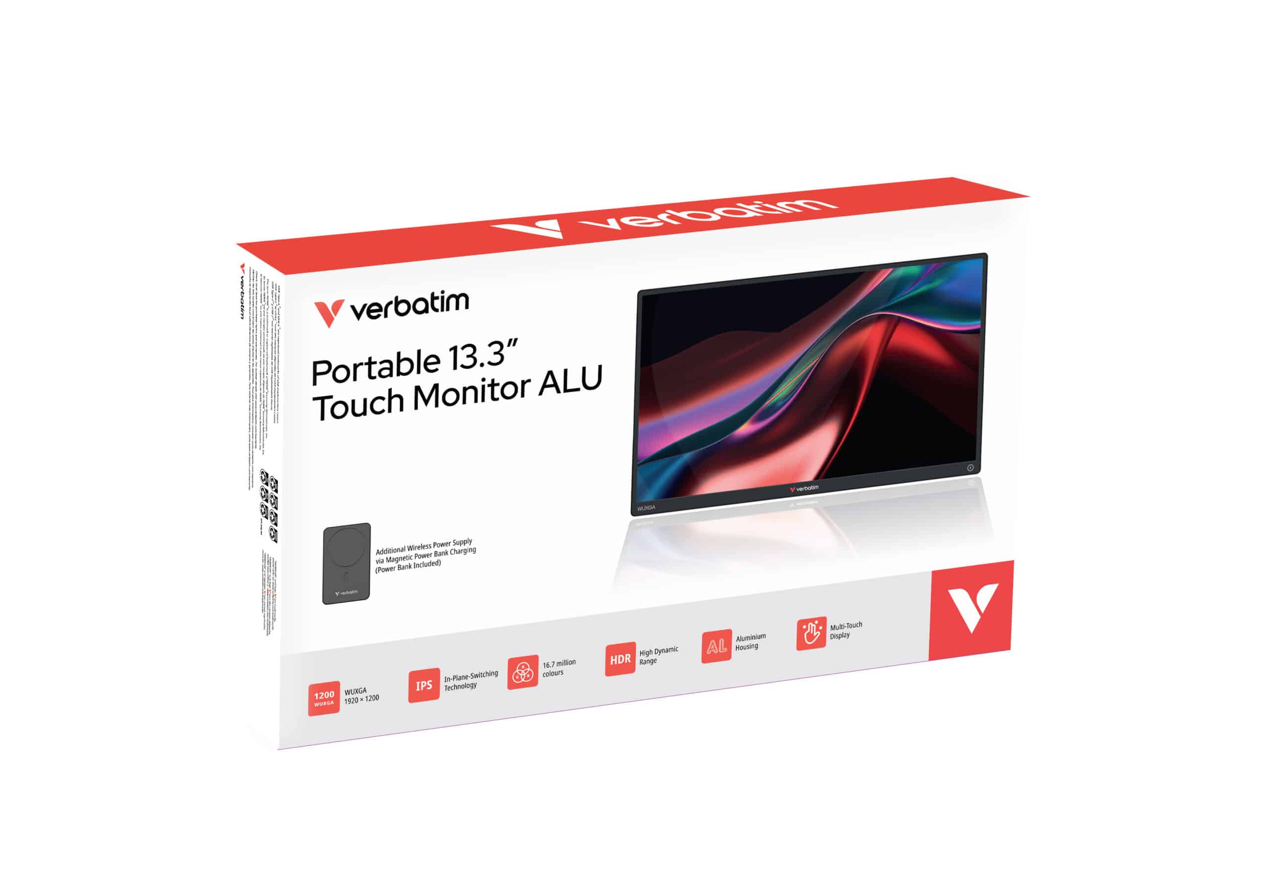 Portable Touchscreen Monitor - Wireless Charging - Image 3